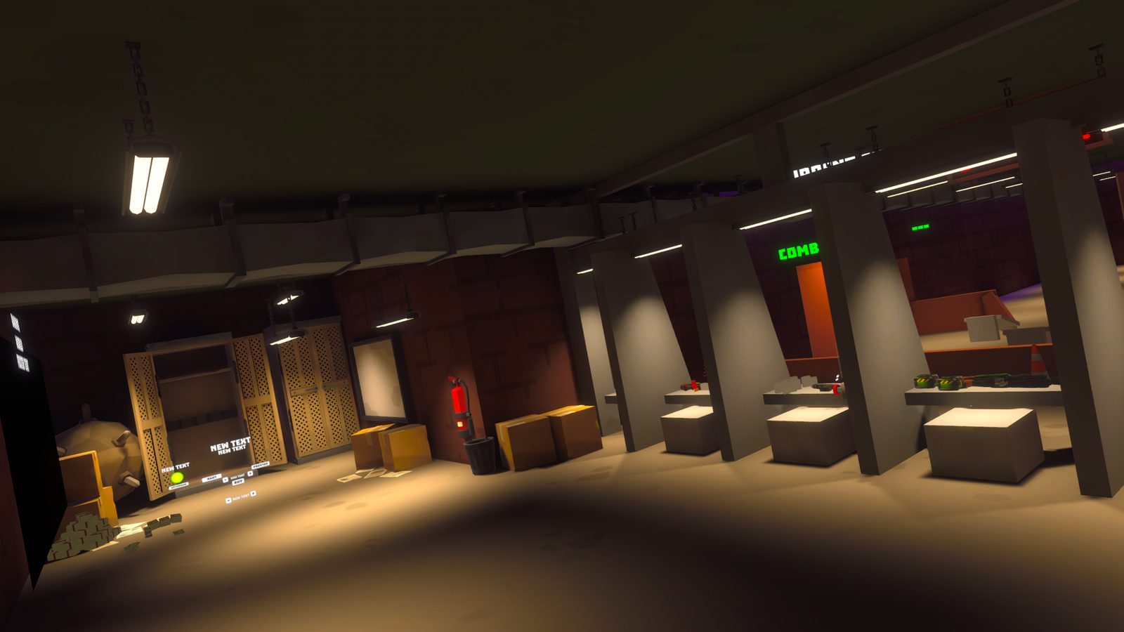 I'm Prisoner underground shooting range