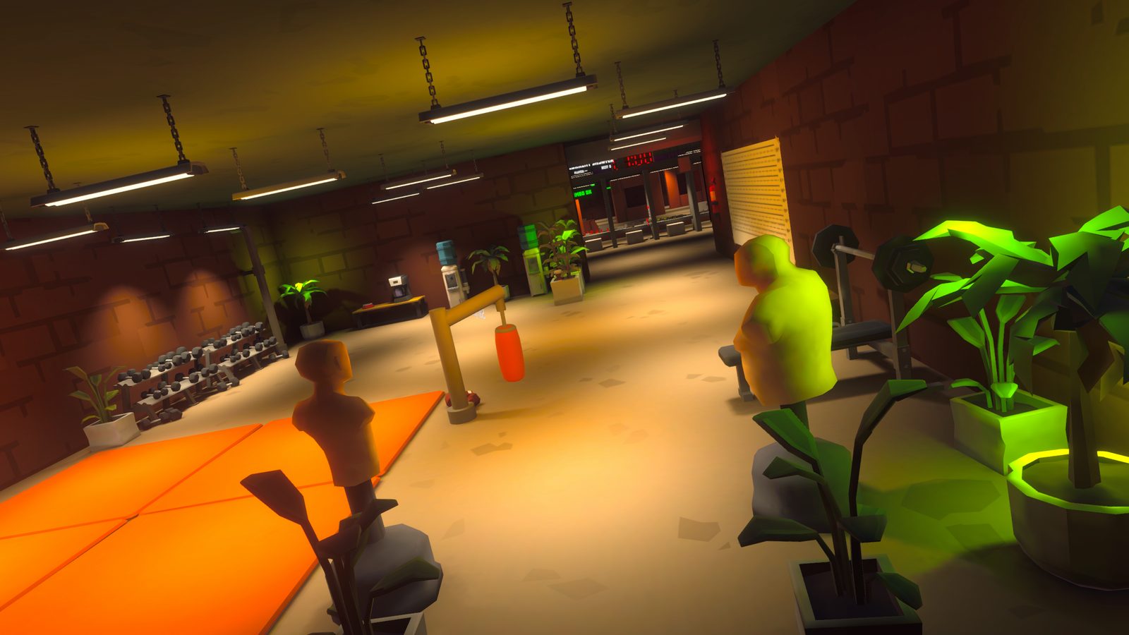 I'm Prisoner training and exercise area